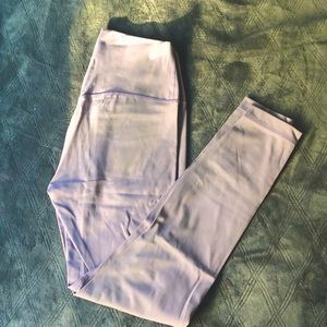 Cute lavender seamless leggings workout pants